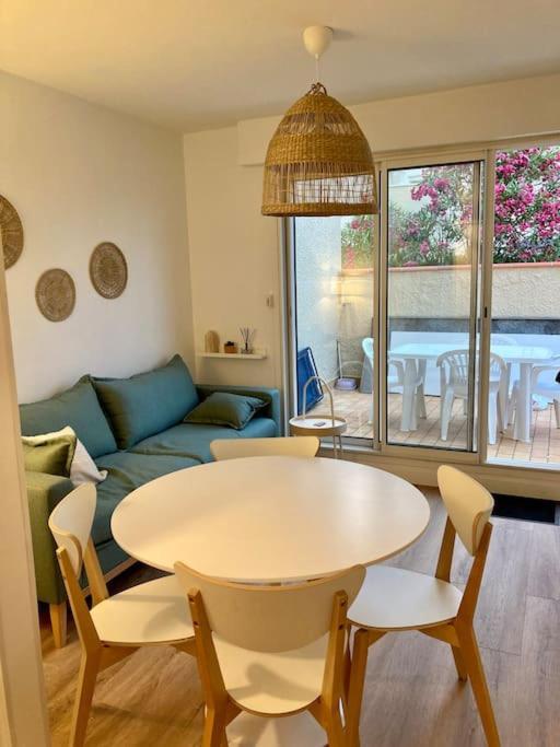 Le Grand Large 3 Pieces En Rez De Jardin, Avec Terrasse Et Acces Direct A La Plage A Pied Le Barcarès Zewnętrze zdjęcie